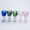 Nieuwe stijl glazen kom 14mm en 18 mm mannelijke gewricht glas kruidhouder voor glazen waterleidingen Olierouts 777