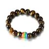 Tiger Eye Lucky Stone Bracelet gay Méditation spirituelle Énergie de guérison Bracelet Stretch Bracelet5972131