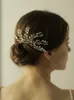 Nowe akcesoria do włosów ślubnych grzebień do włosów Bridal z kryształami Kobiety do włosów biżuteria