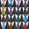 2019 Yeni 8 cm Moda Bağları Ipek Kravat Erkekler Boyun Bağları El Yapımı Düğün Parti Altın Paisley Kravat İngiliz Tarzı İş Bağları Şerit