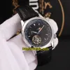 6 Renk Yeni Master Kontrol Beyaz Kadran Moon Phase Tourbillon Otomatik Mens Watch 316L Çelik Kasa Deri Kayış Yüksek Kaliteli Gents Saatler