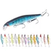 Nouveau Crayon Laser Swimbaits Minnow Wobbler Leurre de pêche 12.9g 11cm Lèvre Courte Artificielle Dur Appât avec 3 crochets