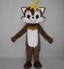 2018 Costume de mascotte d'écureuil adulte chaud de vente d'usine pour adulte à porter à vendre pour la fête