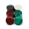 Sharpstone Grinders 63mm Flat Top Mixed Colors Smoking Accessories Crushers Zinc Alloy 4 Layers Herb Grinder In Stock