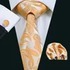 Otoño naranja Corbatas baratas para hombres Marca Corbata Moda Novely Active Mens Neck Tie Set Accesorios de moda de alta calidad Corbata Shi199I