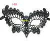 20 pz/lotto Black Sexy Lady Lace Mask Cutout Eye Mask Per Masquerade Party Fancy Dress Costume Halloween Party Fancy