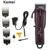 Elektriskt tvättbart hårklippare laddningsbar rakaver Razor trådlös justerbar Clipper gratis frakt KM-26009388968