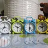 New Home Outdoor Portable Cute Mini Cartoon Dial Number Round Desk Alarm Clock7143246