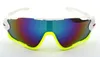 Vendita calda degli occhiali da sole UV400 degli uomini di sport all'aria aperta di riciclaggio di vetro all'ingrosso dei nuovi occhiali da sole di modo per trasporto libero