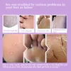 Efero 1Pair = 2 pcs pés esfoliando máscara de pé para pernas lavanda saltos mágicos peeling peeling de pele morta máscara meias para pedicure