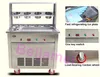 Beijameiスクエアパンコマーシャルタイ揚げアイスクリーム機械110V 220Vフライドアイスクリームロール機械10バレル