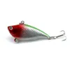 Hengjia VIB Vibration Fishing Lure Bait 10 pieces/lot 5.5cm 7.5g Wobble Fishing Bait with Treble Steel Hook