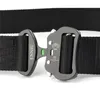 45cm Tactical Belts Aviation Aluminum Button Magic Patch Rescue Drop Safety Nylon Belt Men Outdoor Tactics Trainin6198747