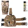 Tactische molle plaat poot tas pack holster zakje outdoor aanval gevecht camouflage no17-220