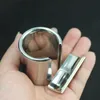 3 Sizes Stainless Steel Scrotum Pendants Ring Cockring Metal Penis Sleeve Pipe Testis Weight Testicular Rings Sex Toys for Men BB23367876