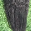 Grovt löshår för flätning en Paket Kinky Straight Human Hair Bulk Fläta ingen Inslag Afro Kinky Straight 100% Human Hair