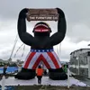 10m Altura amarela King Kong Inflatable Gorilla para venda Anúncio de móveis fabricados por Ace Air Art