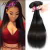 9A Nink Brazillian Straight Menselijk Haar Weave Peruaanse Body Wave Haarbundels Groothandel Loosae Wave Maagd Haar Maleisische Indiase