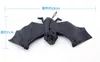 Halloween rubber bat hanging drooping 3D bats horror spooky party decoration props simulation lifelike animal black gift festive s8788460