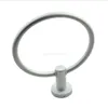 Portable Towel Racks Round Aluminum Towel Holder Rings Wall-Mounted Bathroom Towel Racks New M126 hot sale