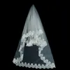 Voile de mariée Vintage en dentelle avec des Appliques, blanc, ivoire, rouge, 15M, 2M, 3M, 10M, accessoires de tête de mariée disponibles, une couche supérieure 5892746