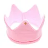 MUQGEW newborn photography props boys Girls New Cute Baby imperial crown Knit Headband Hat Adorable toddler Caps