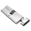 Door Lock Copper Locking Security Core Door Cylinder with 3 keys door lock Cylinder for interior doors8110446