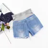 2018 Summer Fashion Matnity Shorts Elastyczne talia Brzuch dżinsowe ubrania dla kobiet w ciąży warta dołek ciąża 9718434