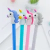 0.5mm 0.38mm Creative Cartoon Flamingos Gel Pen School Office Stationery Supplies Christmas Kids Present Pen