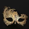 Frauen Eisenmaske Halloween Metall Diamant Phoenix Maske Halbgesicht Partymaske