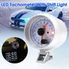 Universal Car 3.75'' LED Shift Light Tachometer Tacho Gauge Meter Step Motor 0-11000 RPM