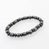 Hot Selling New Beautiful Popular Black Stone Magnetic Magnet Bracelet Hematite Bracelet Black Stone Magnet Bracelet HJ175