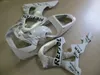 Högkvalitativa Fairings Set för Honda CBR900RR CBR929 2000 2001 Vit Svart Fairing Kit CBR929RR00 01 WE33