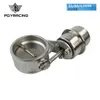PQY RACING - NEW vacuum Activated Exhaust Cutout 2'' 51MM or 60mm or 2.5" 63mm Close Style Pressure: about 1 BAR PQY-ECV01/02/03