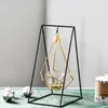 Nordic Light Candle Holder Metal Table Romantic Wedding Candlelight Dinner Props Crative European Decorations Ornaments