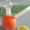 Nuevo diseño de tubería naranja plataforma petrolera vidrio bong pipa de fumar pipa de agua de vidrio GB-275 para la venta