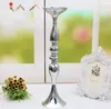 3 Renkler 50 cm / 20 "Metal Mumluk Mum Sopa Parti Dekorasyon Düğün Centerpiece Olay Yol Kurşun Çiçek Standları Raf Vazo