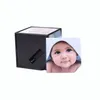 Divv Top Grand Revolving Picture Photo Frame Cube Meerdere Fotolijst 360 Roterende Draaiende Multi Picture Photo Frame Cube