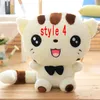 45cm Cute New style cat plush toys stuffed animals colorful big face cat doll kids pillow baby cushion pink / blue LA070