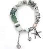 Bracelets porte-bonheur 2021 Bracelet bohème Mini pierre naturelle fraîche cristal dame étoile de mer coquille mode vente