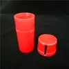 Fresh Med Container 3 Parts Plastic Grinder Secure lock system Herb Grinders Secure lock system ww3781550