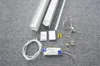 Free Shipping Hanging Line Trunking 1500mm 40W Silver Surface Aluminum Strip Linear Light