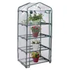 4 Tier Mini Green House 4 Regale Green House Portable Mini Outdoor Green House 27quot x 18quot x 63quot4587839