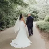 Sexy Spaghetti Mermaid Plus Size Wedding Dresses Lace Applique Sweep Train Country Style Bridal Gowns Custom Made