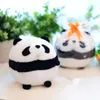 15 cm Mini Panda Bonito brinquedos de Pelúcia Bolas Rodadas Kung animais de Pelúcia para a festa de aniversário favor fornecimento de presente de natal presente do dia das Crianças