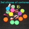 different size boxes of silicone containers jars dab 3ml 5ml 7ml 22ml oil ball holder silicon wax container dabber jar storage box1890783