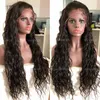 10A Grade Lace Frontal Wig Long Parting Preplucked Hairline Virgin Brazilian Human Hair Wigs Natural Wave for Black Wome