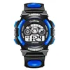 Moda CoolBoss Crianças Meninos Meninas Esporte LED Digital Relógio Eletrônico Multifuncional Luminous Gift Party Student Watches