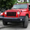 ABS Griglia Anteriore Insetto Anello Senza Maglia Griglia Trim Decorativo Per Jeep Wrangler JK 2007-2017 Auto Accessori Esterni