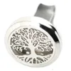 Favourite Trees Of Life Aromatherapy Essential Oil Surgical 30mm Stainless Steel Pendant Perfume Diffuser Car Locket Include 10pcs Felt Pads